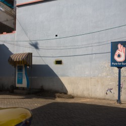 Gas station on Chittaranjan Avenue aka Central Avenue, 2011