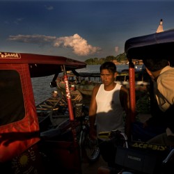 Yarinacocha, small fishing village on river Ucayali, Peruvian Amazon