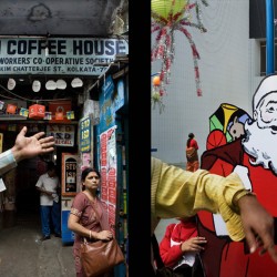 Two Calcutta institutions; Coffee House on College Street and Nandan, Bengal Film Center